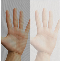 Insektenschutz-Fenster | individuell kürzbar | 130 x 150 cm | weiß