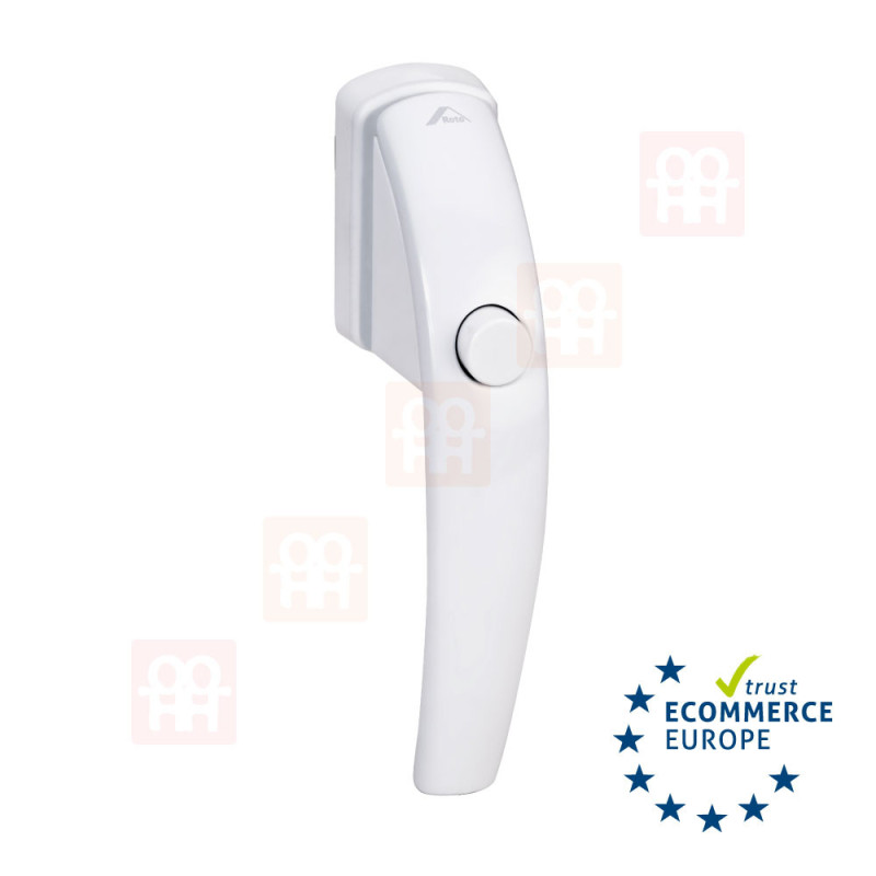 Fenstergriff ROTO SWING | mit Druckknopf | weiß