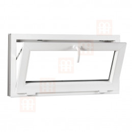 Kunststofffenster | 70x44 cm (700x440 mm) | weiß | Kipp-Fenster